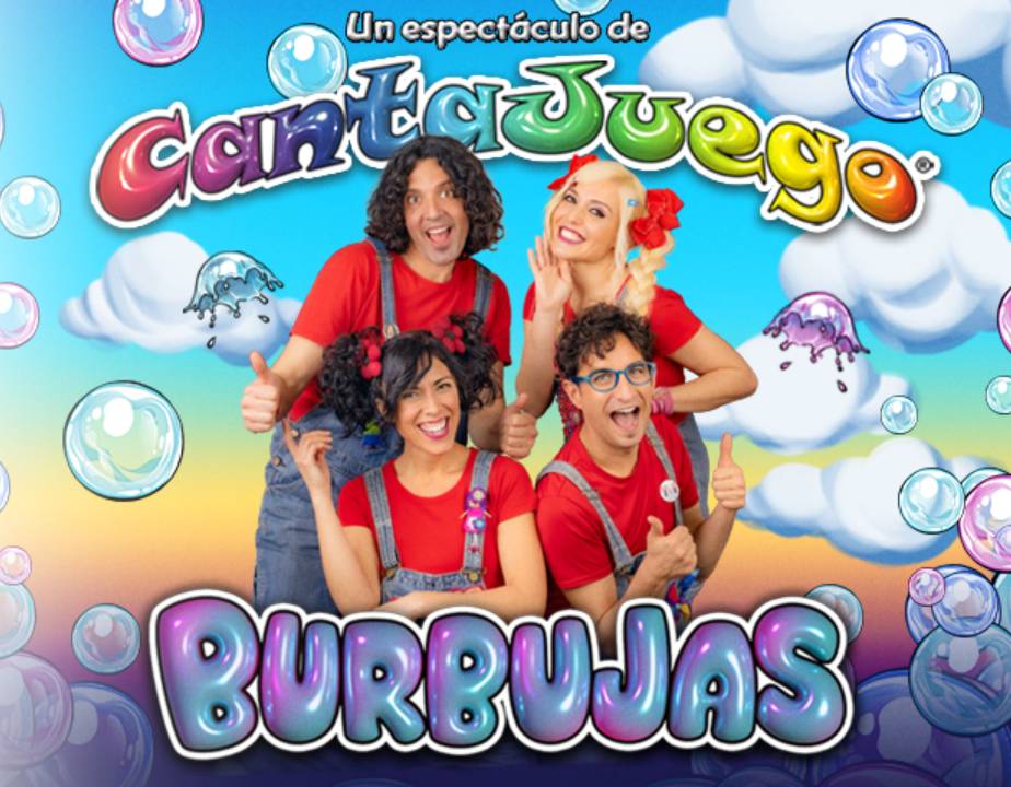 cantajuegos alicante burbujas espectaculo 2026